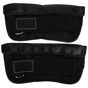 2 шт 14 кг регулируемый запястный бандаж прочность пустой искусственная кожа боксерский мешок с песком