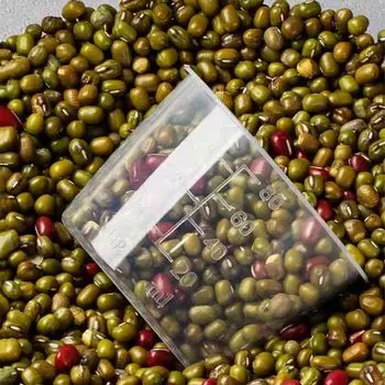 2 шт. 160 мл удобные безопасные пластиковые пищевые полипропиленовые кухонные мерные стаканы для рисоварки 7.2*5.4cm