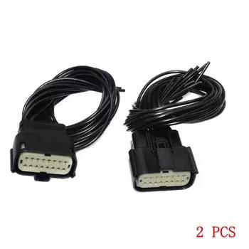 2 шт. 16-контактный разъем фары для Grand Cherokee Xenon Srt 68202814Aa