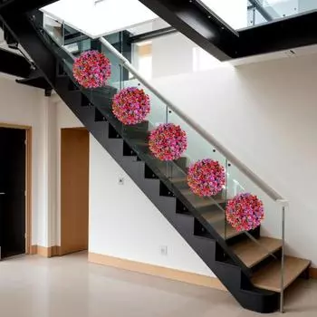 2 шт. 175 см искусственная фиолетовая гирлянда с листьями эвкалипта реалистичная подвесная искусственная цветочная лоза для дома и улицы свадебная вечеринка весенняя каминная полка