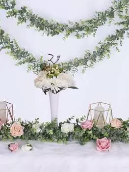 2 шт. 178 см искусственные растения эвкалипта ротанг свадебный домашний декор зеленые листья растений эвкалипт трава ротанг садовое украшение