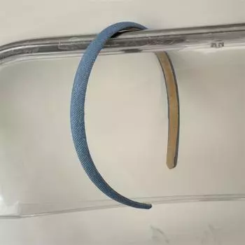 2 шт. 1/1,5/2 см Простые джинсовые повязки на голову для женщин, повседневные, для умывания, для нарядной прически, аксессуары для волос для девочек