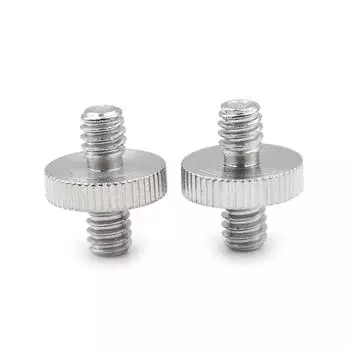 2 шт. 1/4 1/4 наружная резьба на 1/4 наружная резьба адаптер винт с двойной головкой