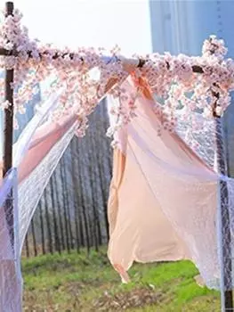 2 шт. 1,8 м искусственные цветы, свисающие лозы, искусственная гирлянда из вишневых цветов для домашнего декора, свадьбы, вечеринки, кавайного декора розовый