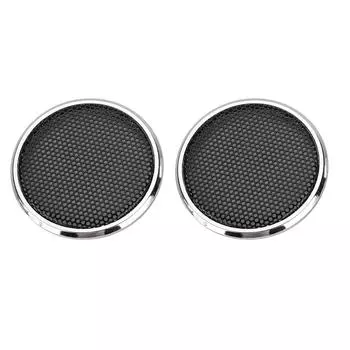 2 шт. 1 дюйм o Декоративные защитные решетки для динамиков Чехол из стальной сетки