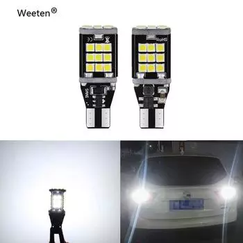 2 шт./1 шт. W16W T15 светодиодные лампы 921 912 W16W светодиодная лампа 3030 SMD Canbus OBC безошибочная светодиодная резервная лампа автомобильная лампа заднего хода ксеноновая белая DC 12 В 1pc жёлтый