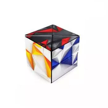 2 шт. 1 трехмерный кубик Рубика с разнообразной геометрией 1 магнитный браслет вращающийся гироскоп развивающие игрушки для снятия стресса Infinite Abstraction