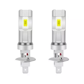 2 шт. 20000LM H1 светодиодная лампа для фар H3 H4 H7 H11 9005 9006 HB3 HB4 светодиодная Canbus светодиодная противотуманная фара мини-размера автолампа 12 В 6000 К белая