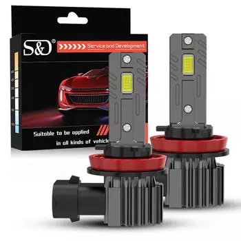 2 шт. 25000LM H8 H11 светодиодные лампы для фар 9005 HB3 9006 HB4 Canbus автомобильные противотуманные фары 50 Вт турбо светодиодные диодные лампы для автоматического дальнего света 12 В 6000 К белые Plug&Play H11 H8 H16(JP)