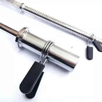 2 шт. 25/28/30 мм зажим для штанги пружинный хомут зажимы для штанги тренажерный зал гантели фиксатор стандартный подъемный комплект фиксатор штанги