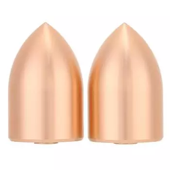 2 шт. 25-ядерный динамик с низким уровнем звука из чистого алюминия, купольная пылезащитная крышка