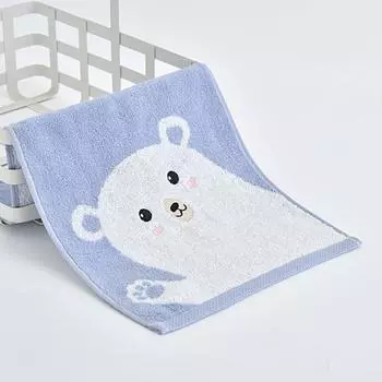 2 шт. 25x48 см детское банное полотенце с изображением животных, роскошное хлопковое полотенце для рук, детское полотенце для лица, пара жёлтый