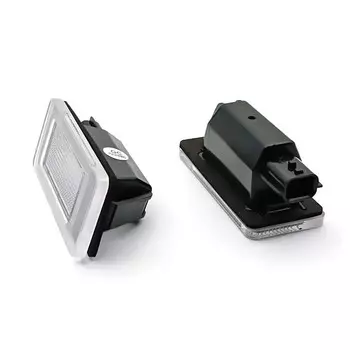 2 шт. 265108990E Светодиодный фонарь подсветки номерного знака для Nissan