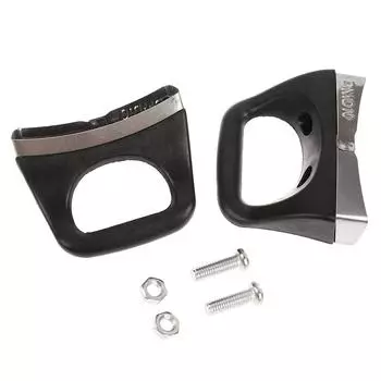 2 шт., 2 отверстия, сменная ручка для кастрюли с защитой от ожогов, короткая боковая ручка для кухонной посуды