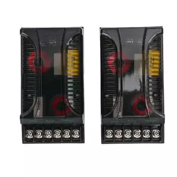 2 шт. 2-полосный автомобильный аудио кроссовер с защитой от перегрузки по току универсальный теплорассеивающий динамик делитель частоты аудио кроссовер динамиков делитель