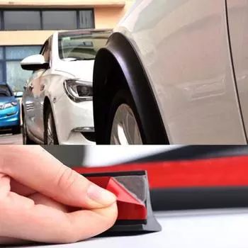 2 шт. 2 см x 1,5 м универсальная автомобильная шина для бровей, защитная полоса для крыла, брызговик