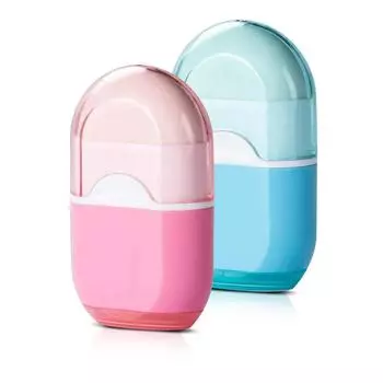 2 шт. 2-в-1 точилка для карандашей ручные точилки для карандашей с контейнером для детей взрослых студентов школьных домашних офисных принадлежностей Blue & Pink