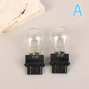 2 шт. 3157 Dc12V 21/5W автомобильные лампы стоп-сигнала галогенная лампа кварцевое стекло указатель поворота стоп-сигналы фонарь заднего хода