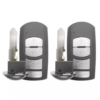 2 шт. 315 МГц умные пульты дистанционного управления для Mazda 6 3 2014-2018 WAZSKE13D01/02