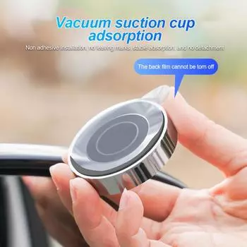 2 шт. 360-градусное регулируемое зеркало для слепых зон, автомобильное вспомогательное выпуклое зеркало заднего вида с круглой рамкой, широкоугольные зеркала для заднего хода автомобиля чёрный