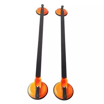 2 шт. 36,22-дюймовый багажник на крышу автомобиля, поперечные перекладины, квадратная стальная трубка, присоска, крепление для багажника на крыше