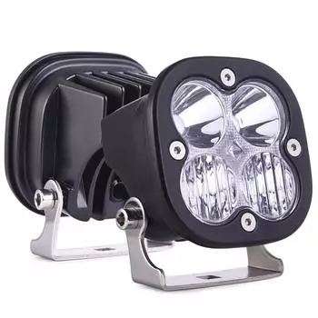 2 шт. 3,1 80 Вт 8000 лм светодиодная автомобильная комбинированная фара рабочего света противотуманная фара фара для вождения ДХО RGB