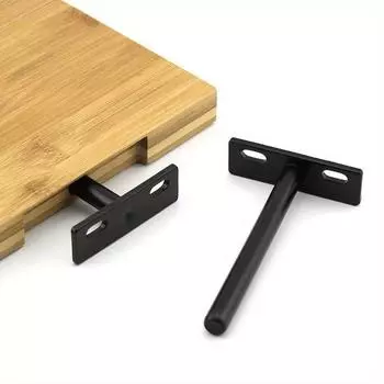 2 шт. 3 4 5 складной кронштейн для полки скрытые плавающие настенные кронштейны для поддержки полки для сверхмощного кронштейна 3inch