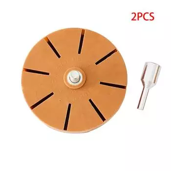 2 шт. 3,5-дюймовый резиновый диск Пневматическое резиновое колесо и резиновое колесо для удаления краски