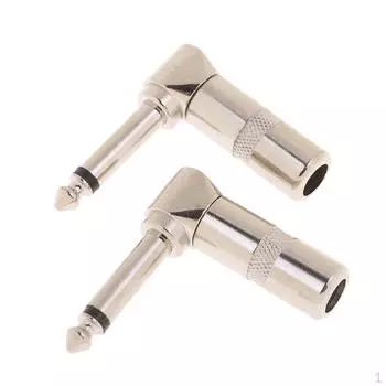 2 шт. 3,5 мм до 90 градусов 6,35 мм