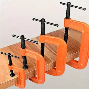 2 шт. 3-дюймовых/5-дюймовых G-образных приспособлений Приспособления для деревообработки Приспособления для железа Мощные приспособления Аксессуары для ручного инструмента 3 Inch 2pcs