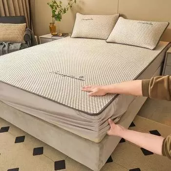 2 шт./3 шт. летние 3D коврики для холода в виде ледяных бобов с машинной стиркой, складные детские домашние коврики из ледяного шелка с кондиционером 120x200cm 2pcs