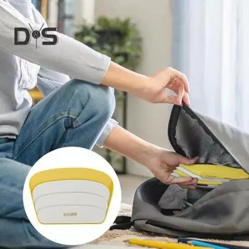 2 шт. 3-слойный держатель для покерных карточек для маленьких рук, детей, пожилых людей, артрита, бумажные карты без рук, настольная подставка, подставка, лоток, семейные карты, настольные игры, аксессуары 2pcs жёлтый/белый