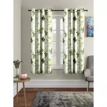 2 шт., 3D-цветочные петельки, полиэстер, зеленый Window - 5 feet