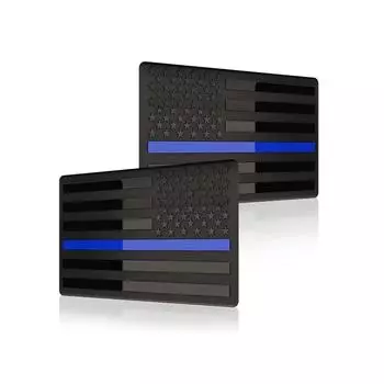 2 шт. 3D металлическая эмблема американского флага, наклейка на боковую часть флага США для автомобиля, грузовика или внедорожника, значки на задний багажник, стильные автомобильные товары