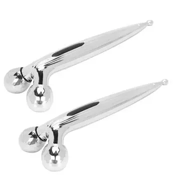 2 шт. 3D ролик для лица Y-образный массажный инструмент для лица, подтяжка, лифтинг, косметологический инструмент для глаз