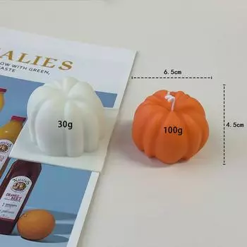 2 шт. 3D тыква Хэллоуин силиконовая форма DIY Хэллоуин гипсовое искусство ремесло свеча мыло шоколад форма для выпечки аксессуары