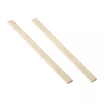 2 шт. 40 см деревянные направляющие для скалок для мерных полосок, разделительных палочек, печенья 12mm