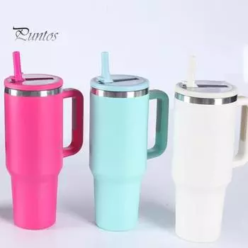 2 шт. 40 унций крышка для стакана с трубочкой с 2 трубочками герметичные многоразовые сменные крышки без запаха пылезащитная крышка для стакана Stanley A
