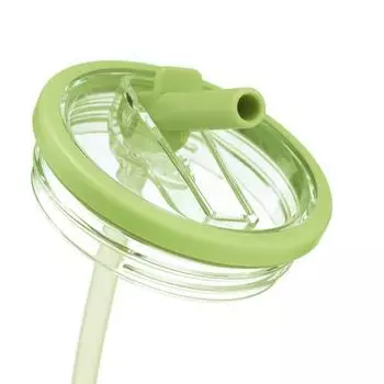 2 шт. 40 унций стакан с крышкой-соломинкой с 2 трубочками, герметичные, многоразовые A