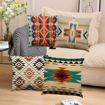 2 шт 45x45 см Простая геометрическая наволочка Роскошная наволочка для дивана Наволочка для дивана Style 1