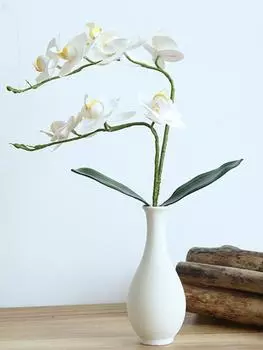 2 шт. 46 см настоящие латексные бабочки орхидеи Флорес искусственные цветы фаленопсис для украшения дома на свадьбу ко Дню святого Валентина детские розовый