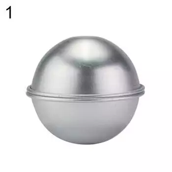 Алюминиевые полусферы для создания бомбочек для ванны 1#