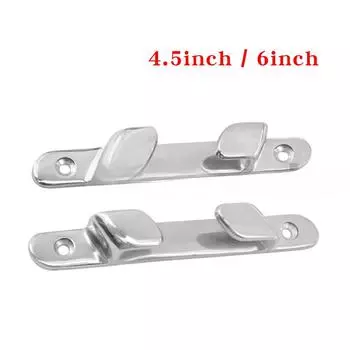 2 шт. 4,5/6-дюймовые швартовные утки из нержавеющей стали 316, швартовный канат, утка, клюз, направляющая