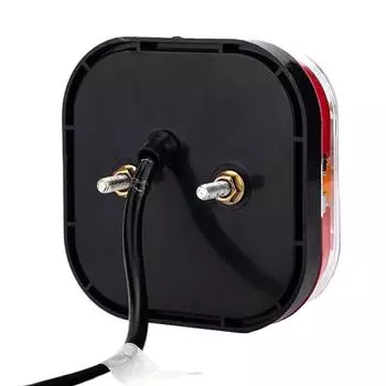 2 шт. 4 дюйма светодиодный задний фонарь левый правый задний стоп-сигнал лицензионная пластина задний фонарь 12 В 24 В указатель поворота для прицепа автобуса 4X4 пикап