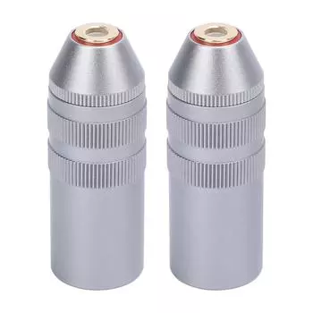 2 шт. 4-контактный XLR-штекер на 4,4 мм сбалансированный женский адаптер XLR-штекер на 4,4 мм женский адаптер для