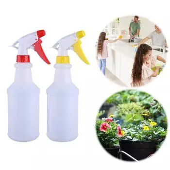 2 шт. 500 мл пустые пластиковые бутылки-распылители многоцелевые герметичные бутылки-распылители
