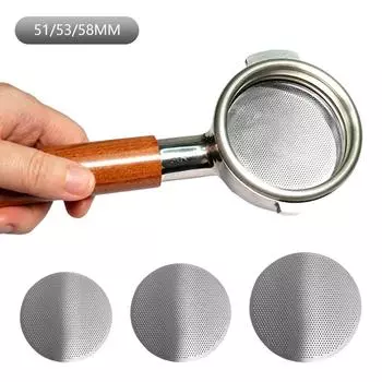2 шт. 51/53/58 мм фильтр для кофемашины эспрессо сменный фильтр обратной промывки сетчатый фильтр ручка шайба экран 51MM 2pcs