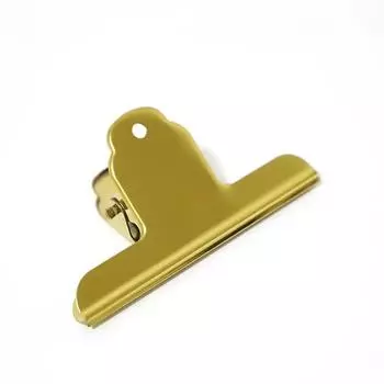 2 шт. 5,5*10,3 см большой размер золотые/розово-золотые зажимы скрепки для бумаги зажим для офисных счетов бытовые кухонные принадлежности для герметизации Gold