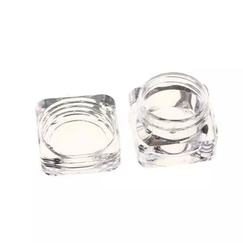2 шт. 5 г косметическая пустая банка горшок тени для век макияж крем для лица контейнер бутылка акрил для кремов уход за кожей средства для макияжа
