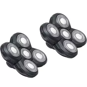 2 шт. 5-головочный лезвие для бритья бороды, сменный режущий элемент для электрической бритвы